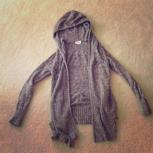 Knit sparkly sweater